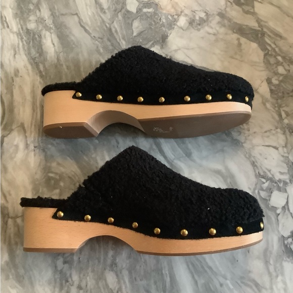 🎈🎊HOST PICK🎈🎊 J. Crew faux shearling clogs Sz 11 - Picture 6 of 9